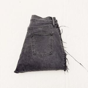 3x1 Fringe Accent Straight Leg Denim Jeans Size 25